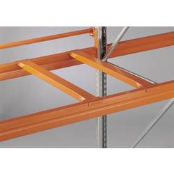 META Regalbau 77792 Palettenregal Stahl pulverbeschichtet Rotorange (RAL 2001) 1 St.