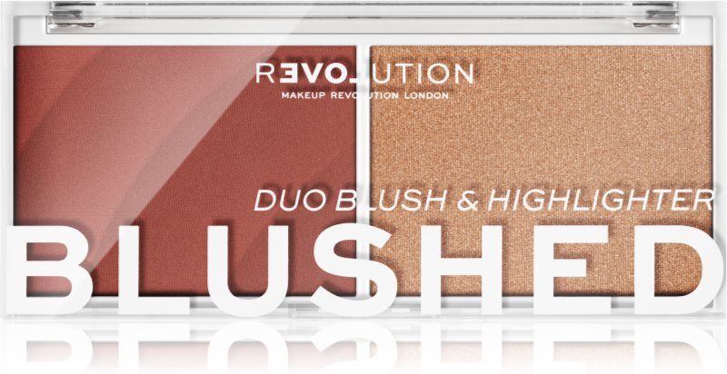 Revolution Relove Colour Play blusher with illuminator shade Kindness 5,8 g