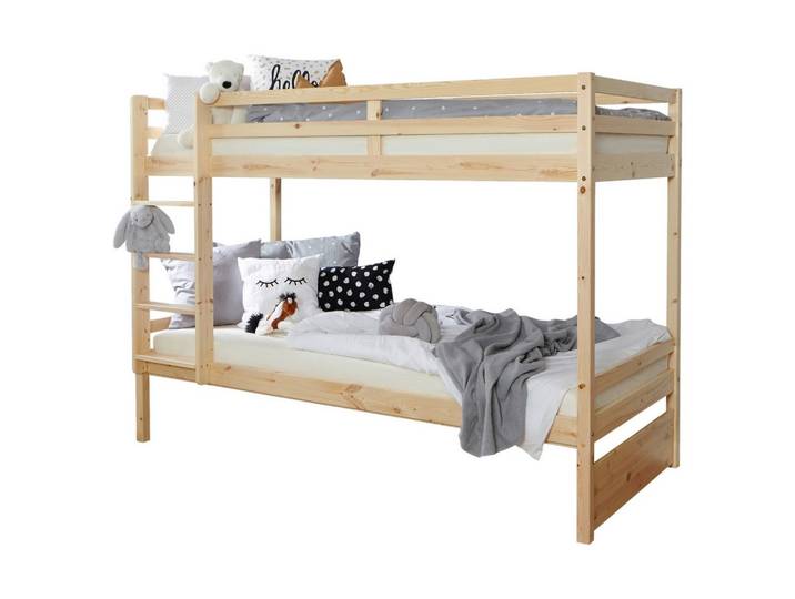 Etagenbett Finn ca. 90x200 cm Kiefer Natur