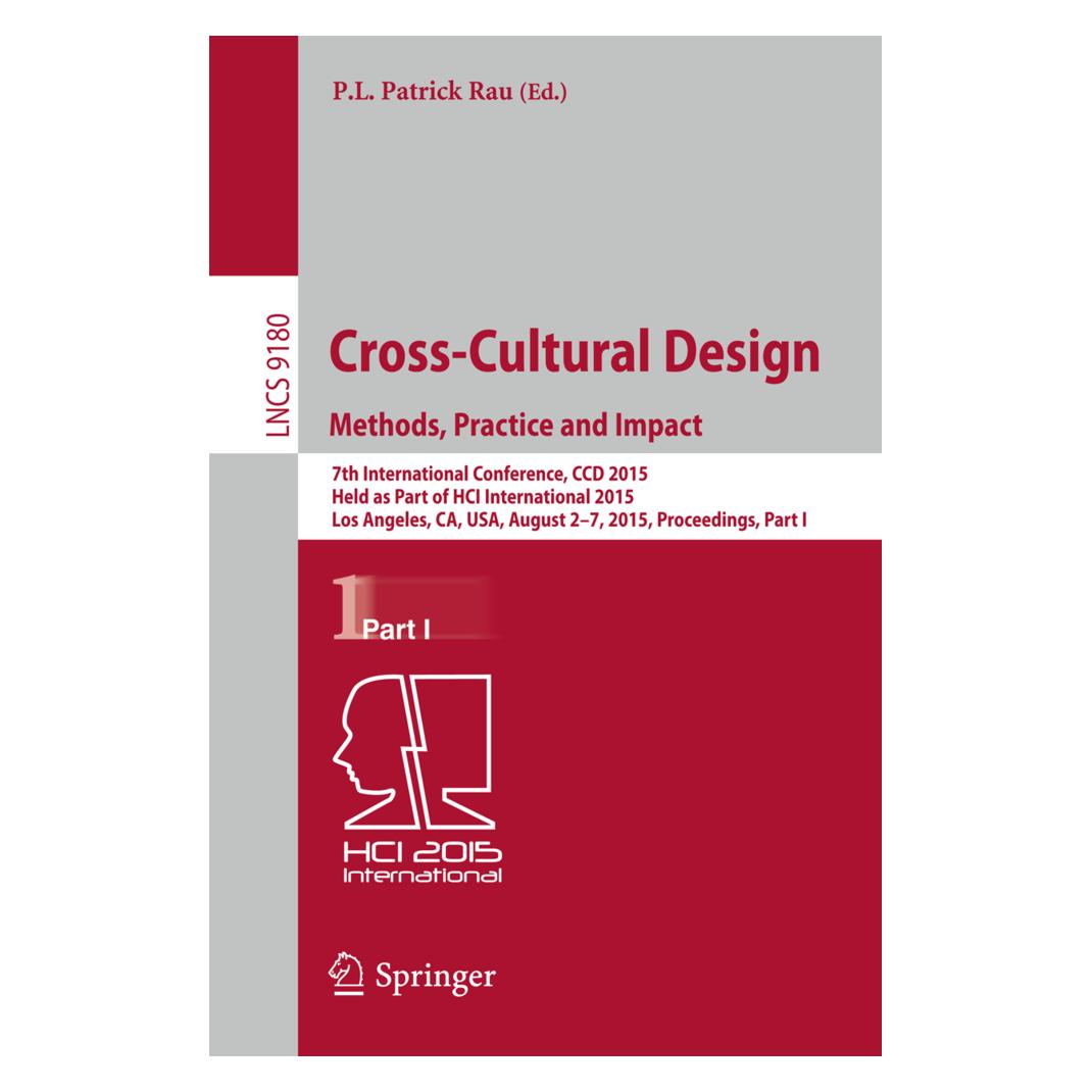 Springer Cross-Cultural Design Methods, Practice and Impact (Englisch, Softcover, L Patrick Rau, P.L.Patrick Rau) (55592105)