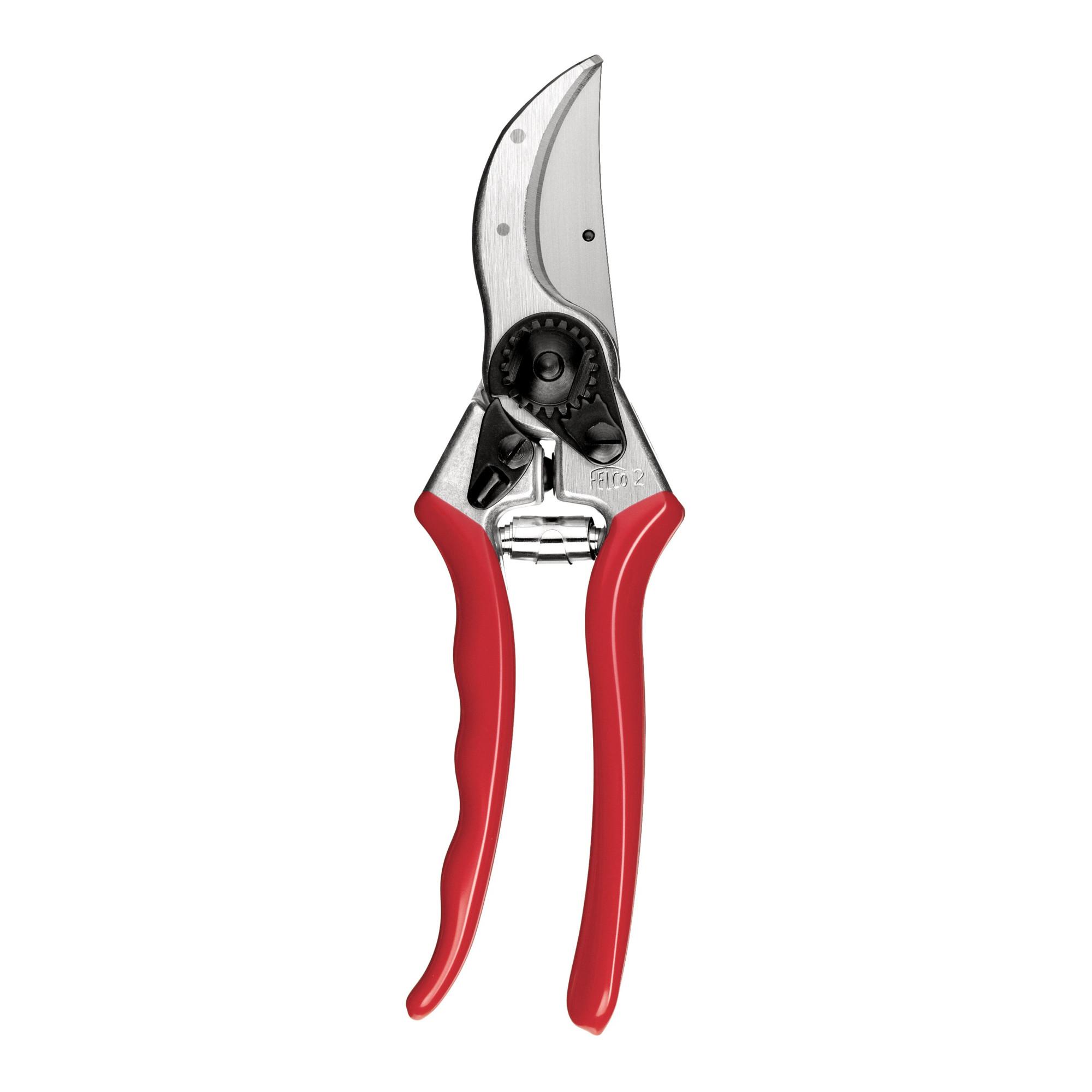 Felco 2 Baumschere zum Schneiden von Ästen bis zu 25 mm Durchmesser mit geschmiedeten Aluminiumgriffen,)