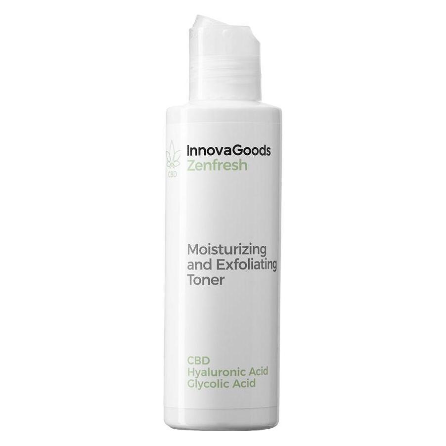InnovaGoods Feuchtigkeitsspendendes Gesichtswasser mit Peeling-Effekt CBD Zenfresh 150 ml (Reinigungspeeling, 150 ml) (53433955)
