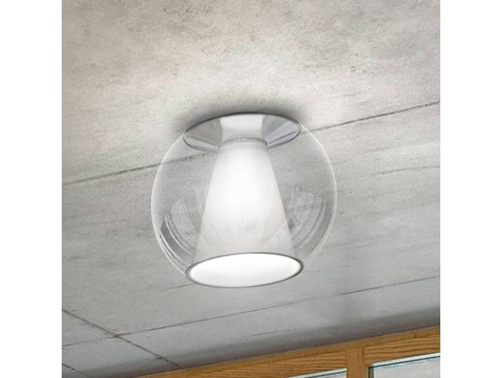 Serien Lighting Designer Deckenlampe Draft S, dimmbar, klar / transparent, für Wohn- / Esszimmer, Glas, Modern, Deckenlampe
