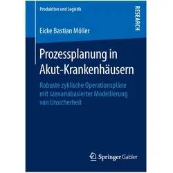 Prozessplanung in Akut-Krankenhäusern, Fachbücher von Eicke Bastian Möller