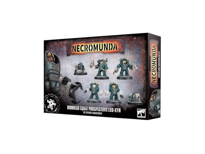 Games Workshop - Warhammer - Necromunda: Squats Goudzoekers Exo-Kyn (Ironhead Squats)