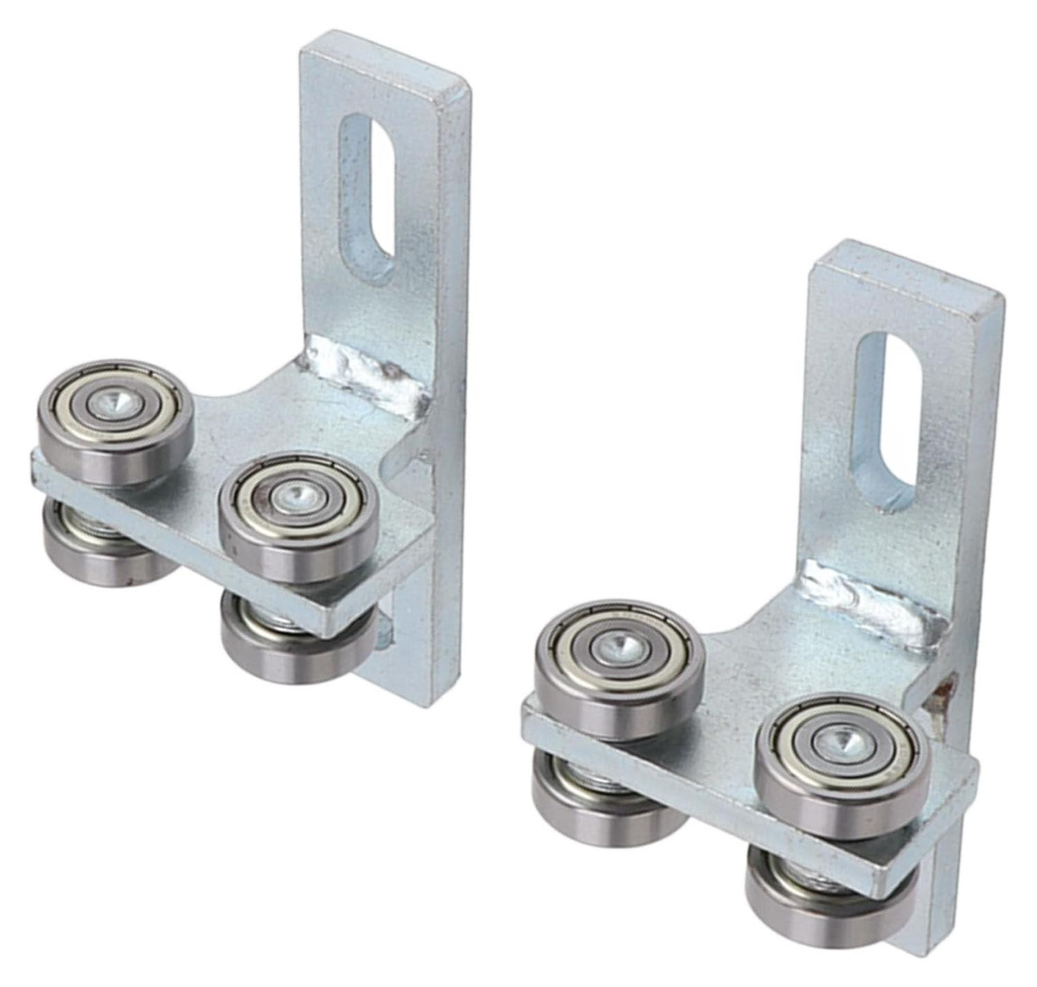 Set van 2 vierwielige trolleys voor strut channel tot 1-5/8 inch