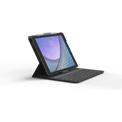 Zagg Messenger Folio 2 (DE, Apple iPad 2020 (8. Gen), Apple iPad Air 2019), Tablet Tastatur, Grau