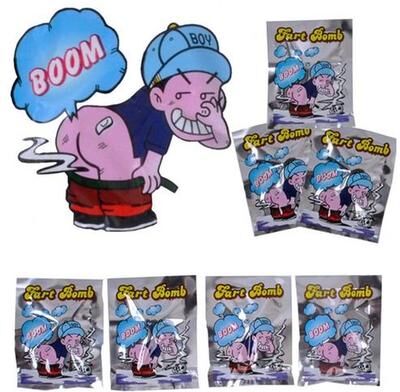 The Cart Load Stinky Fart Prank Bomb Bags Funny Gag Joke Set For Parties & April Fools Stinky Fart Prank Bomb Bags Funny Gag Joke Set For Parties & April Fools
