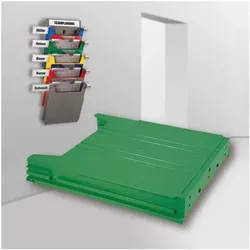 EICHNER Ablagefach für Wandsortierer Grundmodul »BIG« grün, 26.2x30.2x3.4 cm