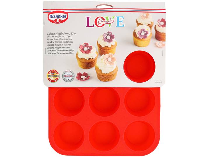 Dr. Oetker Muffinbackform Silikon