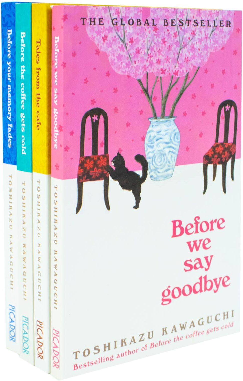 Picador Before the Coffee Gets Cold Series 4 Books Collection Set by Toshikazu Kawaguchi – Before the Coffee Gets Cold, Tales from the Café & Heartwarming Jap