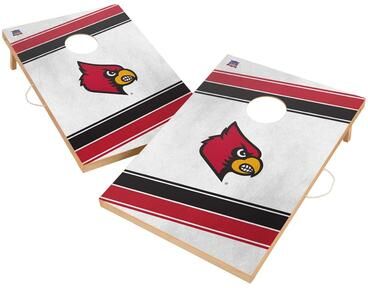 Skip's Garage Louisville Cardinals 2x4 Tailgate Cornhole Boards