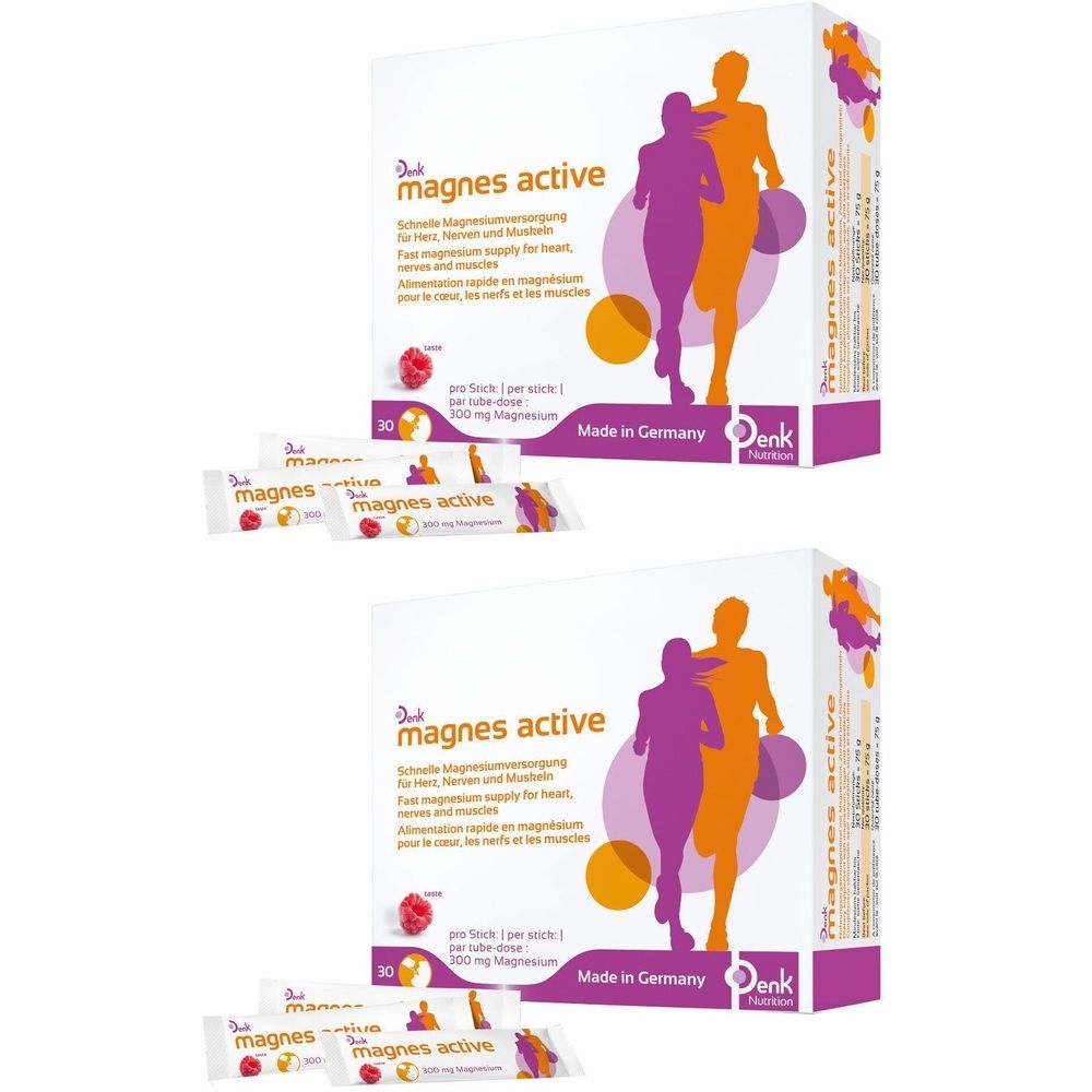 Magnes active Denk Pulver 2x 2x30 St