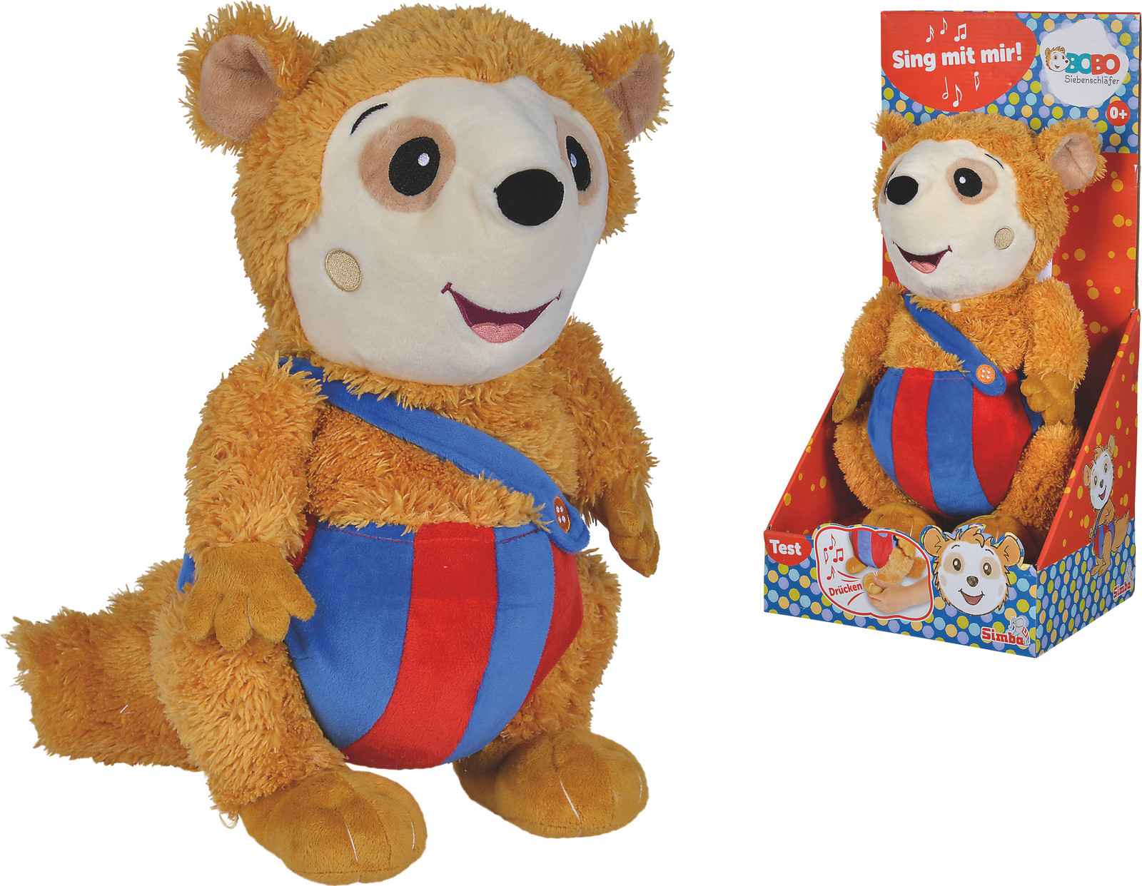 Simba Toys Bobo Zangknuffel Zevenkop