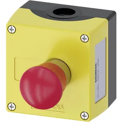 Siemens Gehäuse, Schalter + Taster, Schwarz, Rot, Grau, Gelb