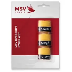 MSV Over Grip Cyber Wet, 3er Pack, gelb