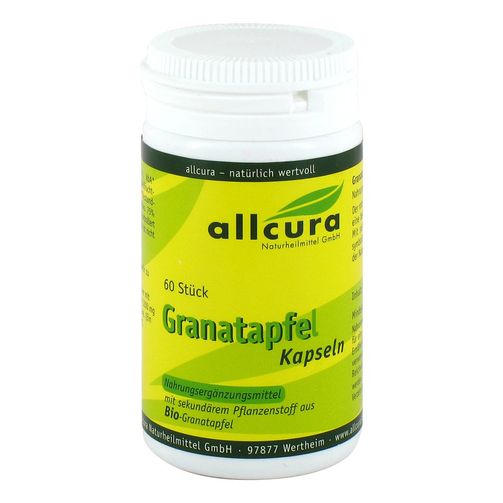 allcura Naturheilmittel GmbH Granatapfel Kapseln 04968891