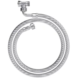 VitrA Verlängerungsschlauch 300-1209 145mm, für den Wasseranschluss von Dusch-WCs, mit T-Stück