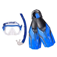 Mares - Nateeva Keewee - Komplettset - Farbe: Blau/Schwarz - Größe: M/L