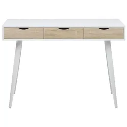 Ebuy24, Schreibtisch, Schreibtisch Nete (110 x 50 x 77 cm)