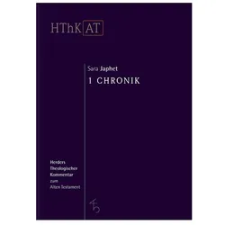 1 Chronik, Fachbücher von Sara Japhet