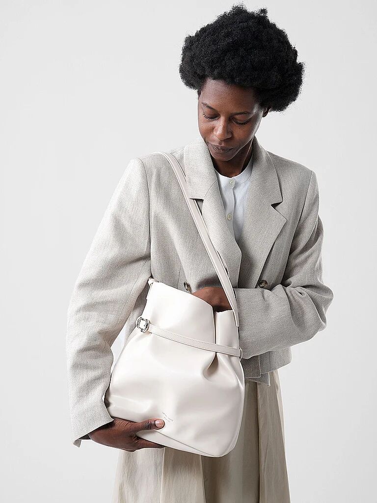 Giorgio Armani EMPORIO ARMANI Ledertasche - Shopper creme W