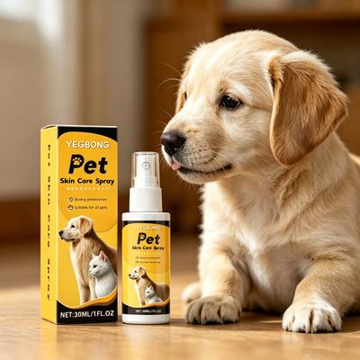 Happy Pet Pantry Herbal Pet Skin Care Spray For Dogs & Cats Anti Itch Relief Dry Skin Repair Natural Soothing Treatment Herbal Pet Skin Care Spray For Dogs & Cats Anti Itch Relief Dry Skin Repair Natural Soothing Treatment