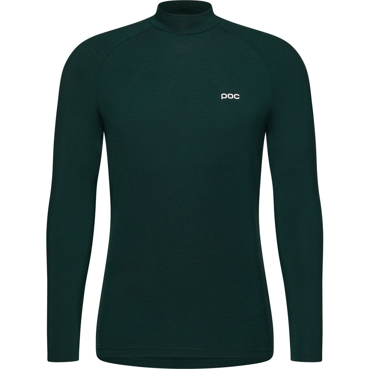 POC M's Layer Merino Mock Neck Jersey pargasite green (1467) L PC570321467LRG1