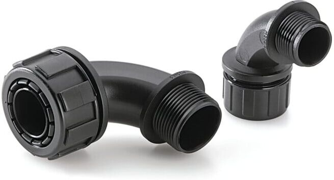 lapp Raccord coudé pour tuyau SILVYN-MPC-90° M 20x1,5 noir (55502482)