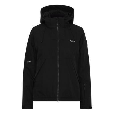 Skijacke NORTH BEND "Skijacke NBOctasia W W-PRO 10.000 mit wasserdichter Beschichtung", Damen, Gr. 38, schwarz, Obermaterial: 100% Polyester PES., Jacken Skijacke
