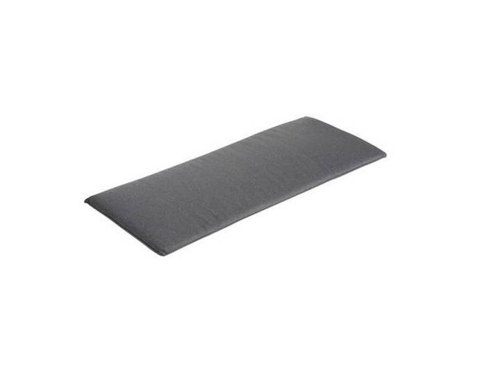 Bankauflage, Dunkelgrau, Uni, Füllung: Schaumstoff, Fleece, 150x5x48 cm, pflegeleicht, weich, Gartenmöbel, Gartenpolster & Auflagen, Bankauflagen