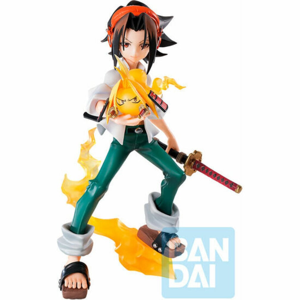 Banpresto Shaman King Ichibansho Yoh Asakura PVC-beeldje, 17 cm