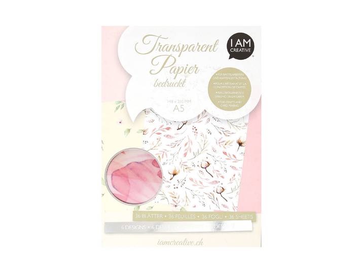 Transparentpapier Love