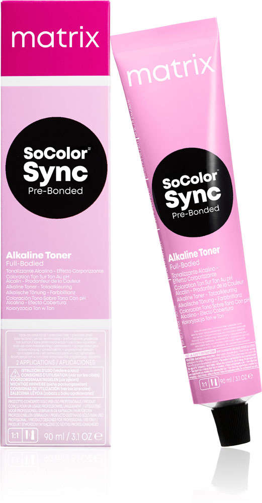 Matrix SoColor Sync Pre-Bonded 7MC mittelblond mocca kupfer E3661500