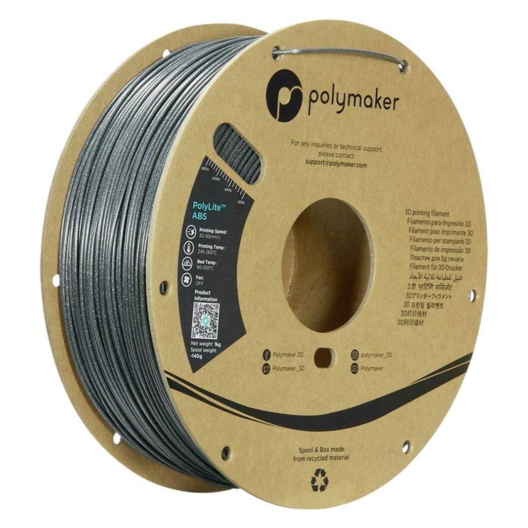 Polymaker ABS GALAXY 1,75mm DARK GREY 1kg (ABS, 1000 g, 1.75 mm) (PE01037)