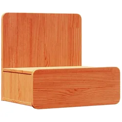vidaXL Nachttisch Wachsbraun 44 x 32,5 x 40 cm Massivholz Kiefer