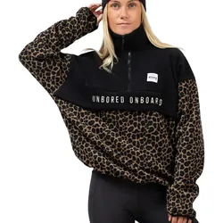 EIVY BALL Fleece 2027 leopard/black - L