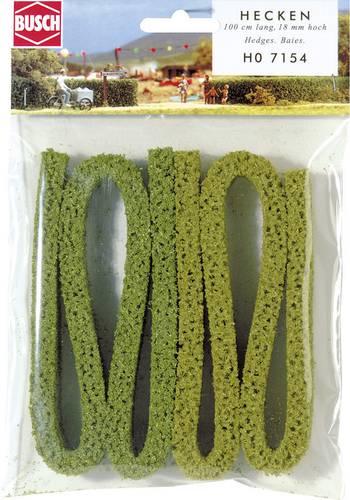 Busch 7154 Hecke 18mm Grün