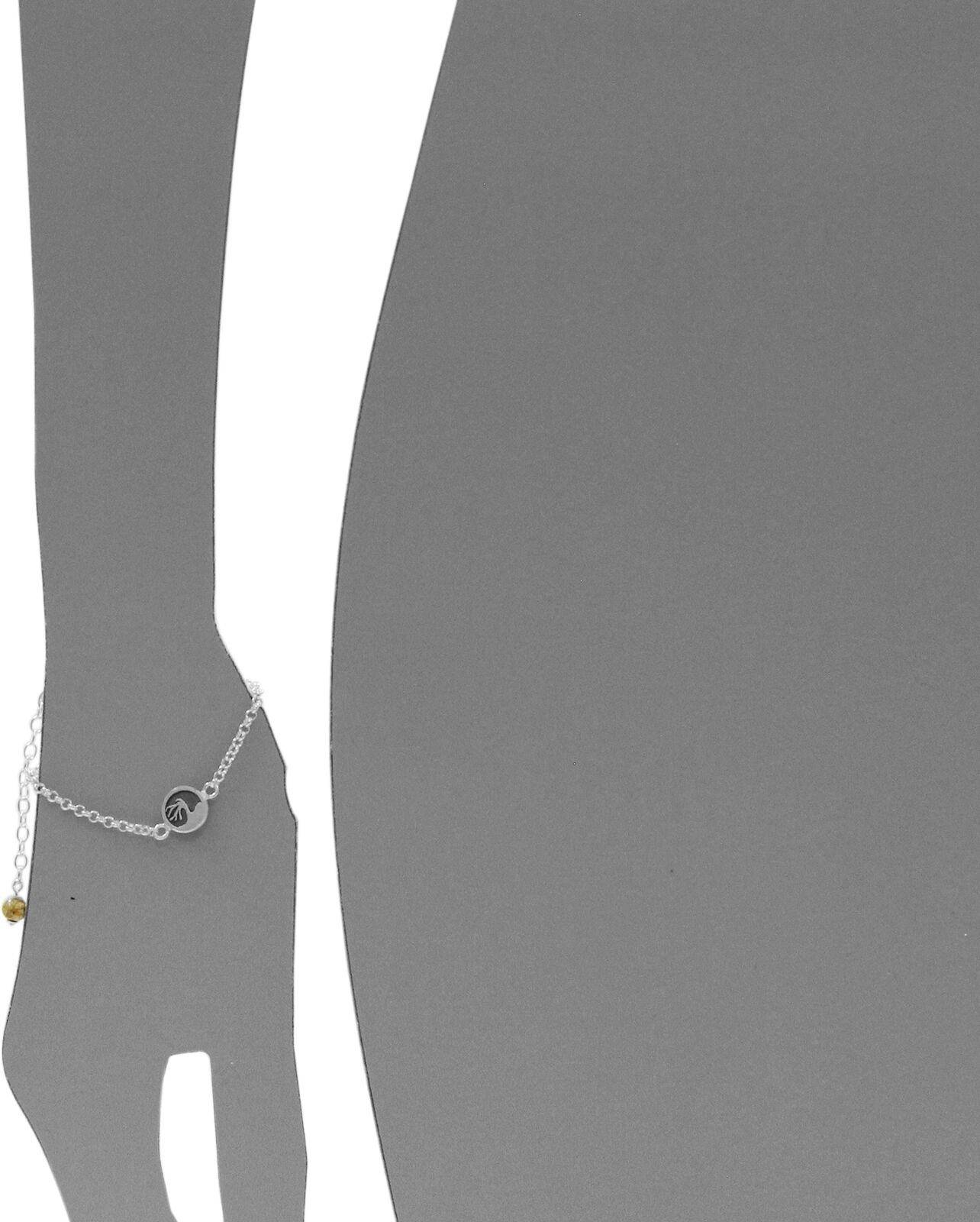 Armband OSTSEE-SCHMUCK "Ostsee-Schmuck Armband Windflüchter 10 mm", weiß (weiß, neutral), Armbänder, Damen, 19cm, Silber 925 (Sterlingsilber), Armband