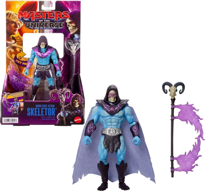 Masters of the Universe Skeletor mit Aktion