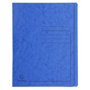 Exacompta Schnellhefter 39992E, A4, blau, 355g/m² Colorspankarton, 25 Stück
