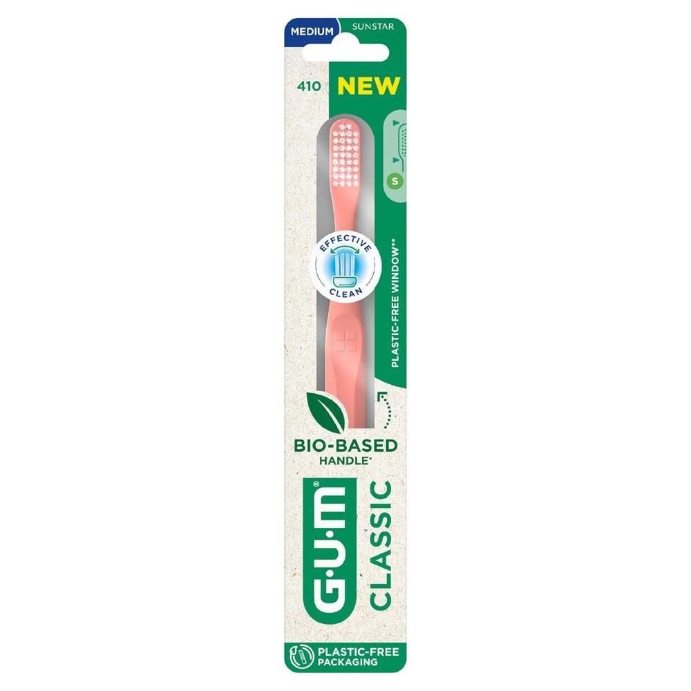GUM Classic Zahnbürste kompakt medium 1 St
