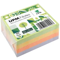 UPM Notes Haftnotizen Springmix, farbsortiert, 400 Blatt