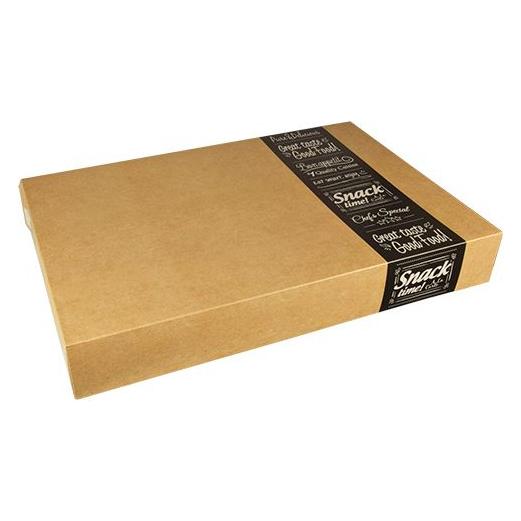 Papstar 85922 Einweg-Lebensmittelbehälter Karton Beige (10x) (85922)