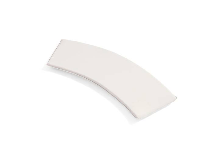 HAY Coussin de banc Palissade Dining pour banc avec dossier évasé Cream white