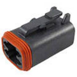 TE Connectivity DT06-4S-P012 Rundstecker Buchse, gerade Gesamtpolzahl: 4 Serie (Rundsteckverbinder): DT 1 St.