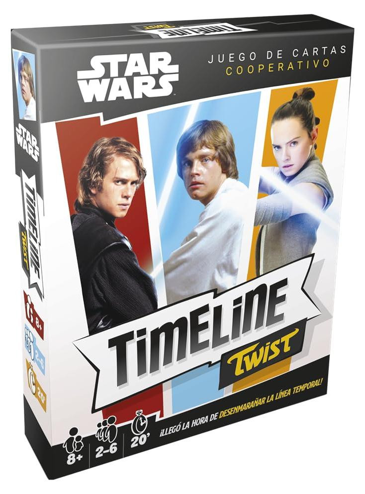 Asmodee Timeline Twist Star Wars bordspel, transparant