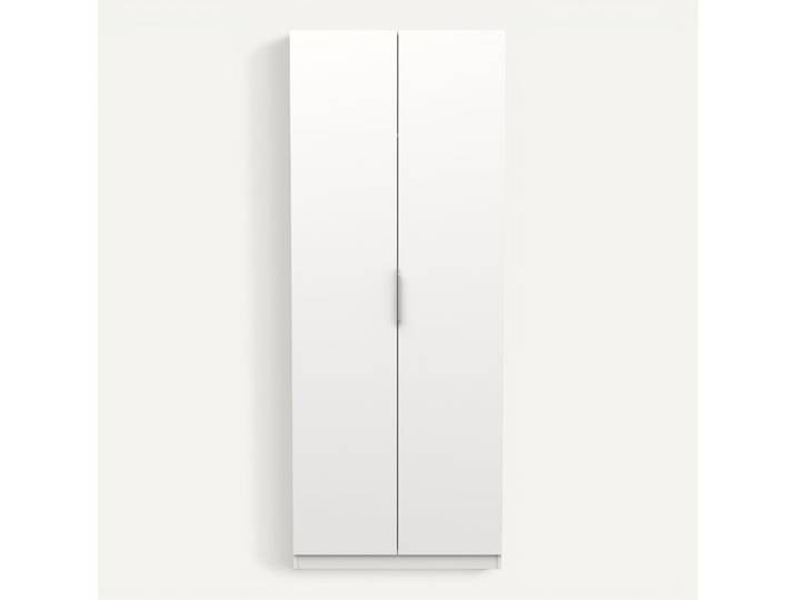 Armoire 2 portes JULIEN blanc mat