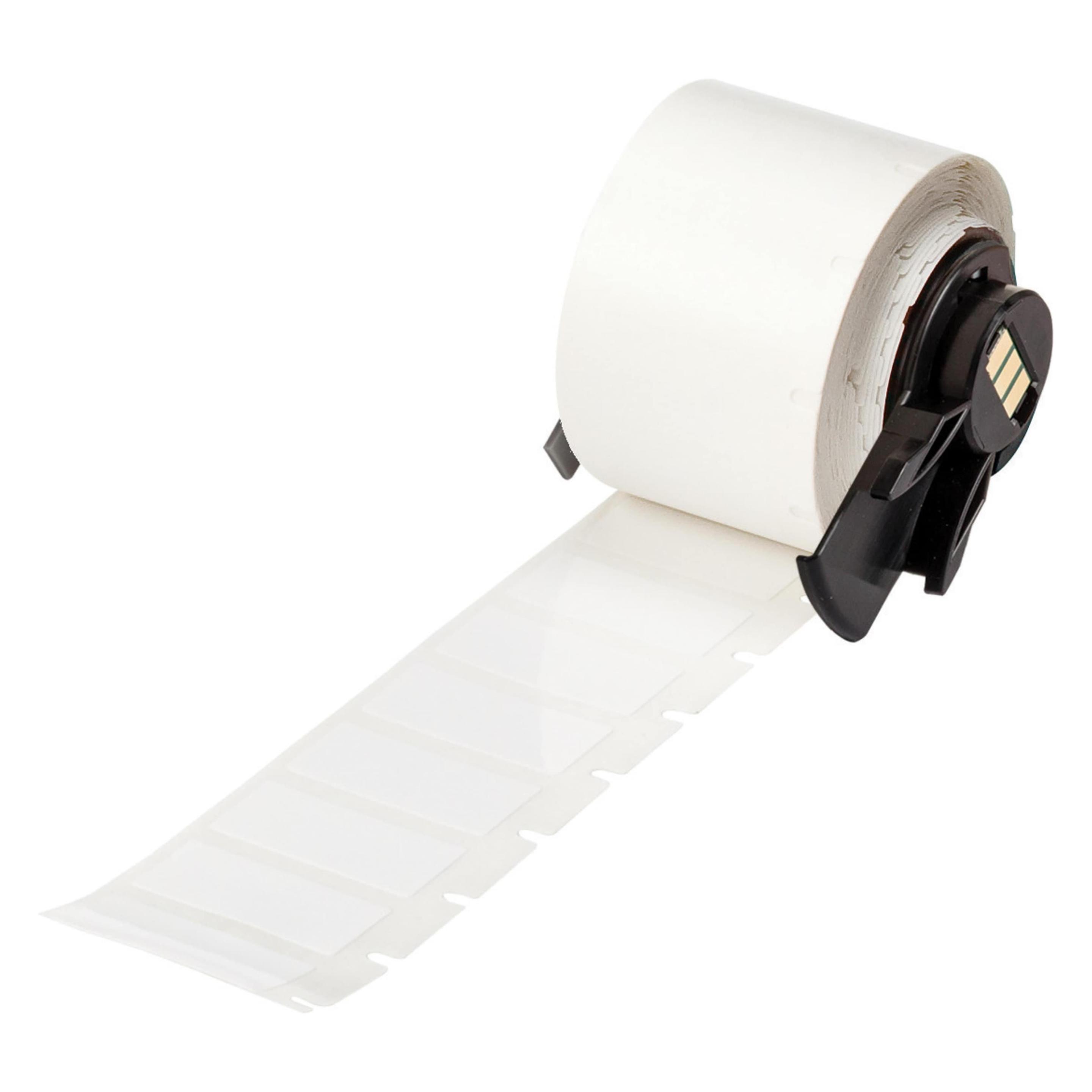 Brady M6-17-423, Polyester, Weiss, glänzend, 25.40 x 12.70 mm, permanent (500 E.) (33.32 mm) (M6-17-423)