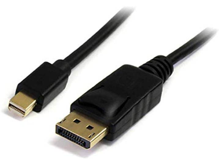 Microconnect DP-MMG-100MBV1.4 DisplayPort-kabel 1 m Mini DisplayPort Zwart - Displayport kabels (1 m, Mini DisplayPort, DisplayPort, Mannelijk, Goud)